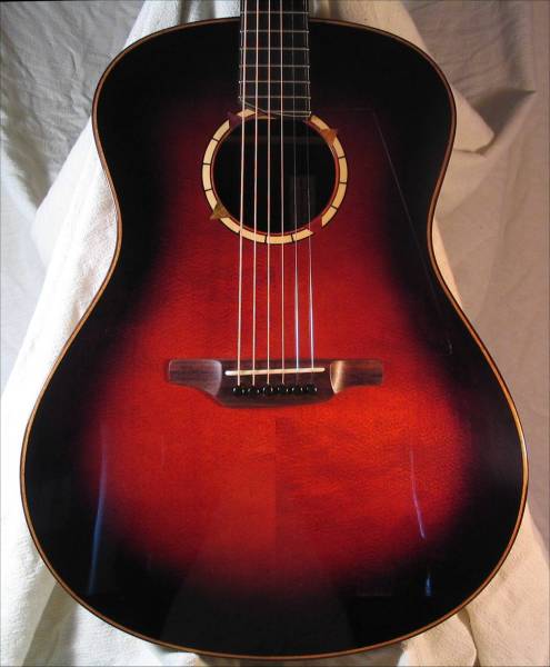 Large Sunburst Guitar